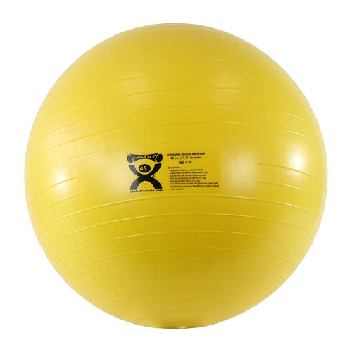 Yellow Cando Deluxe ABS Inflatable Ball, 45cm