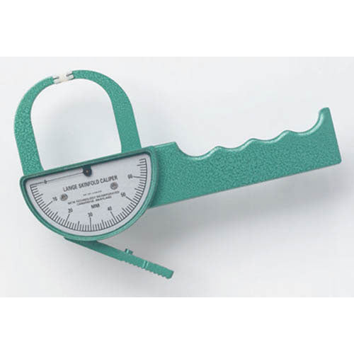 Lange Skinfold Caliper with floating tips and carry case for accurate body measurements, Moovkart