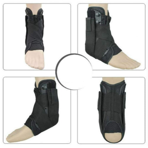 Bell-Horn Ankle Orthosis Stabilizer Ankle Brace, Medium