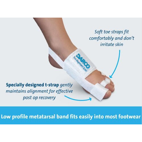 Darco Toe Alignment Splint for Hallux Valgus and Bunion Treatment