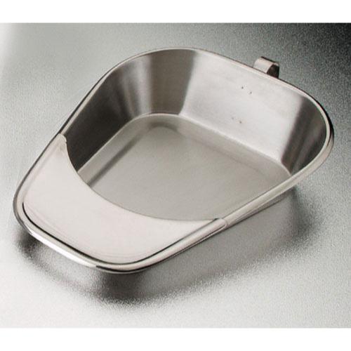 Sammy's Fracture Bed Pan Stainless Steel 12 x 9 Inch for Patient Care,Moovkart