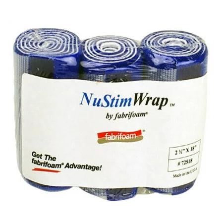 Fabrifoam NuStimWrap, 2.5 (W) x 18 (L) Inches, Pack of 3