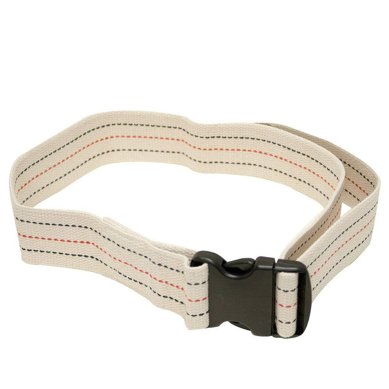 Kinsman Gait Belt with Safety Release Striped, 2 x 36 Inches