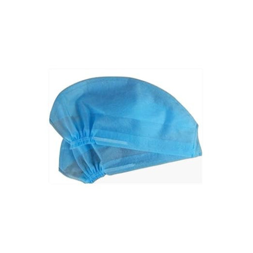 Mediblue Surgical Caps Blue, 24 Inches, Box of 100