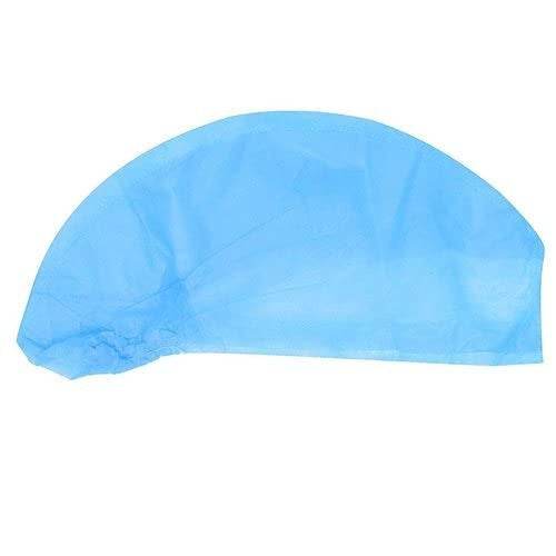 Mediblue Surgical Caps Blue, 24 Inches, Box of 100