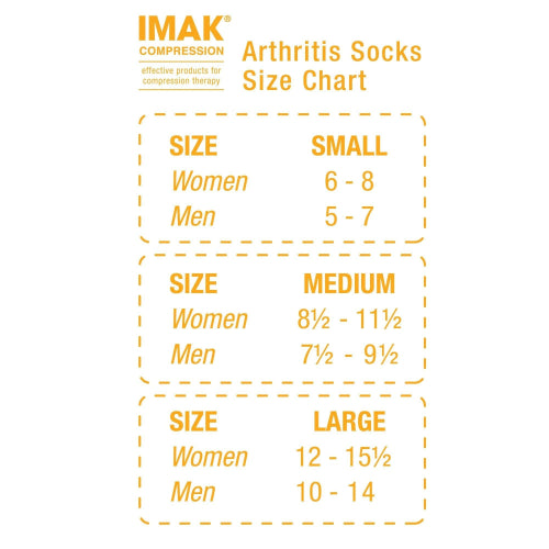 IMAK Arthritis Socks, Large, Pair