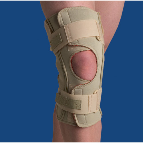 Thermoskin Knee Brace Open Wrap Range of Motion, Small, Durable knee support for injury recovery and post-surgical care. Moovkart