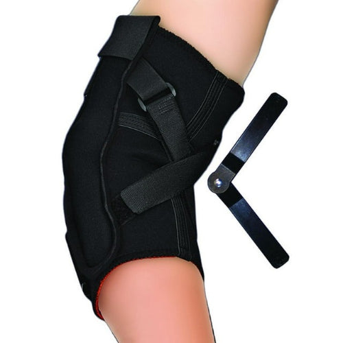 Thermoskin Hinged Elbow, Large, Black