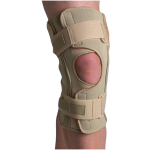 Thermoskin Hinged Knee Wrap Dual Pivot Beige, XXX-Large