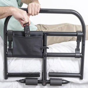 Stander Prime Safety Bed Rail with Organizer Pouch