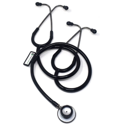 Graham Field 22-inch Teaching Stethoscope with chrome-plated chestpiece for enhanced acoustics, Moovkart