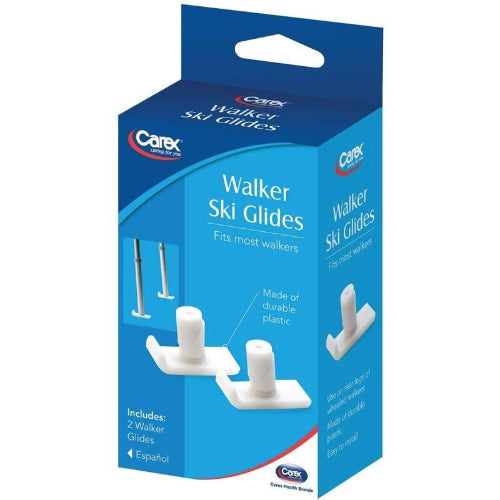 Carex Walker Ski Glides 1-1/8 Inches tubing Pair