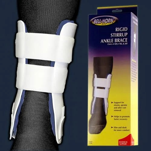 Bell-Horn Rigid Stirrup Ankle Brace