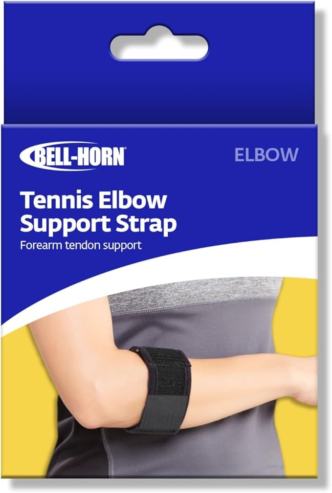 Bell-Horn Tennis Elbow Support Strap, Universal