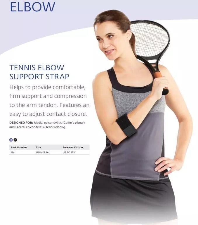 Bell-Horn Tennis Elbow Support Strap, Universal