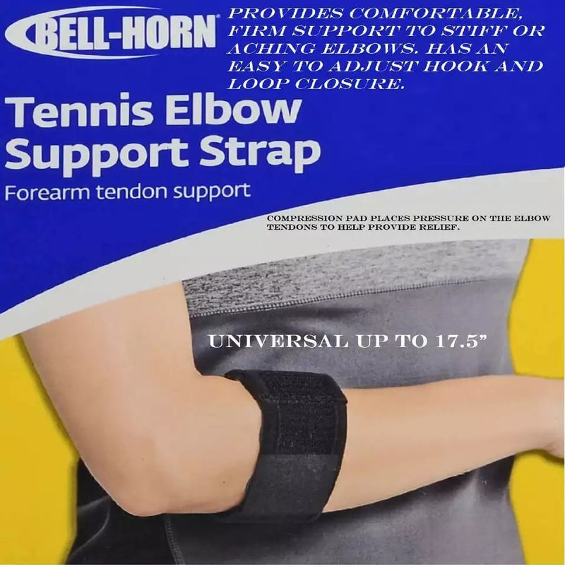 Bell-Horn Tennis Elbow Support Strap, Universal