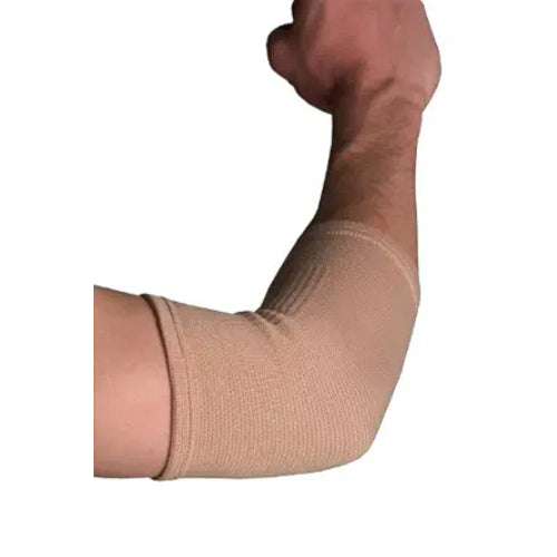 Bell-Horn Elastic Elbow Support, X-Large, Beige