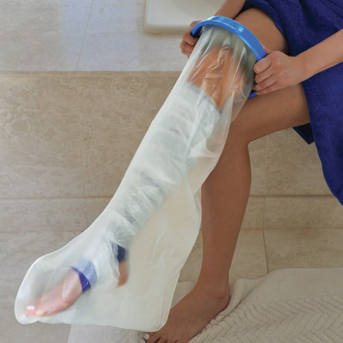 Blue Jay Waterproof Cast and Bandage Protector, Adult, Wide Short Leg