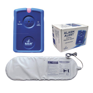 Blue Jay Alarm Alert Deluxe Patient Alarm with Bed Sensor Pad