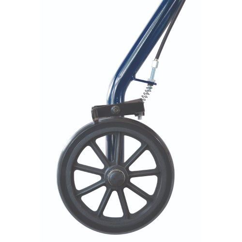 Blue Jay Roll With Me Steel Rollator with 6 Inches Wheels, Blue, Case of 2