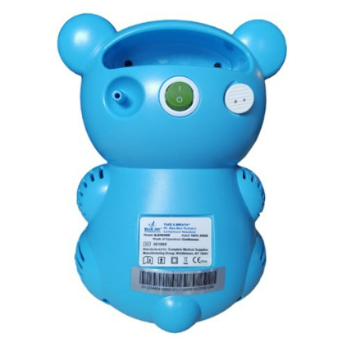 Blue Jay Bear Pediatric Compressor Nebulizer, Blue