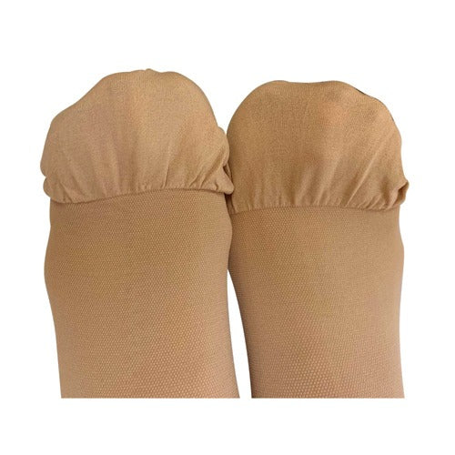 Blue Jay Firm Surgical Weight Stocking 20-30 mmHg, Below Knee, Closed-Toe, Beige, Large