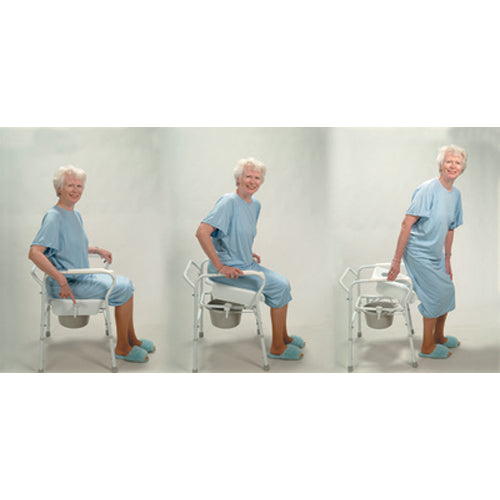 Carex Uplift Commode Assist, Automatic Lifting Seat for Enhanced Mobility