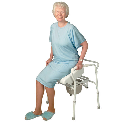 Carex Uplift Commode Assist, Automatic Lifting Seat for Enhanced Mobility