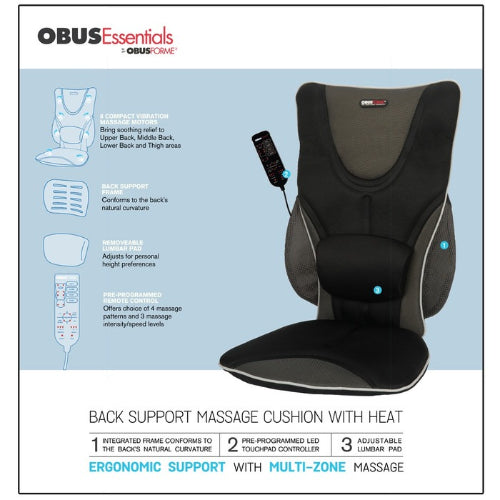 ObusForme Massaging Drivers Seat with Heat