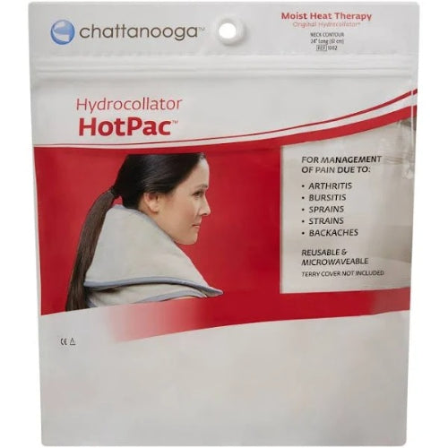 Chattanooga Hydrocollator Heat Pack Neck Contour 24 Inches, Large