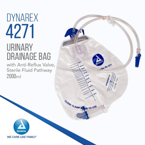 Dynarex Drainage Bag Sterile 2000 ml, Each