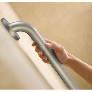 Moen Secure Mount Stainless Steel Grab Bar, 18 Inches Hover