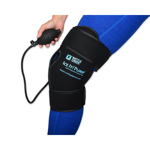 Battle Creek Equipment Ice It! Pump Knee and Elbow Cold Compression Wrap