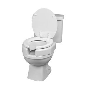 Ableware Elevated Toilet Seat Secure-Bolt, Bariatric