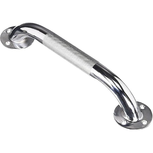 Carex Textured Grab Bars for Bathtubs and Showers, 16 Inches in Length, Non-slip bathroom safety grip. Moovkart