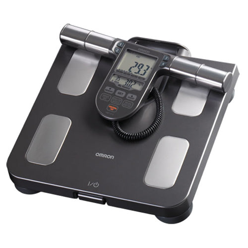 Omron Body Composition Monitor and Scale with 7 Fitness Indicators, LCD Display. Tracks Body Fat, BMI, Muscle Mass & More. Moovkart
