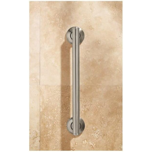 Moen Elegance Grab Bar with Grip Pads, 16 Inches Length, Chrome