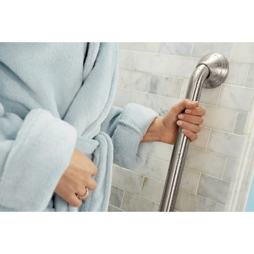 Moen Ultima Grab Bar with Curl Grip, 16 Inches Length, Chrome