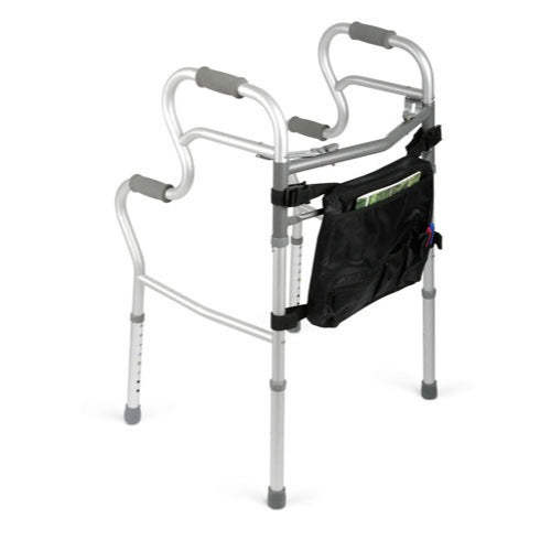 Drive Medical Walker 3-in-1 Folding 2-Button (Adult Stand-Assist), versatile and durable walker for adults.