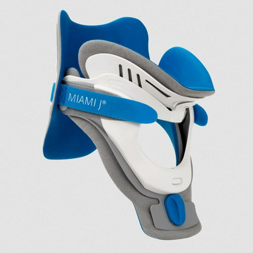 Miami J Select Cervical Collar for adjustable immobilization, comfor. Perfect for post-surgery and trauma care, Moovkart