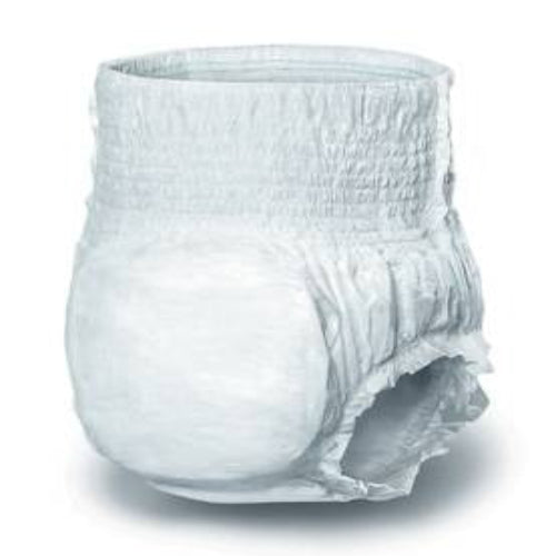 Medline Protection Plus Disposable Underwear, Small (20-28), Case of 88 - Comfortable, absorbent, and odor-controlling, Moovkart