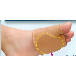 PediFix Visco-GEL Ball of Foot Protection Sleeve, Small, Left