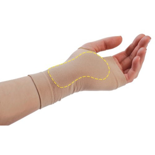 PediFix Visco-GEL Carpal Tunnel Relief Sleeve for wrist support and comfort, Moovkart