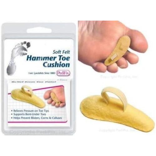 PediFix Soft Felt Hammer Toe Cushion