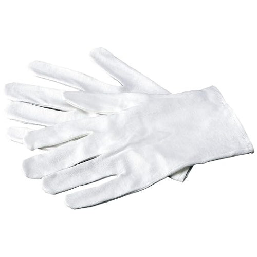Carex Soft Hands Cotton Gloves, Small/Medium, Box of 6 Pairs