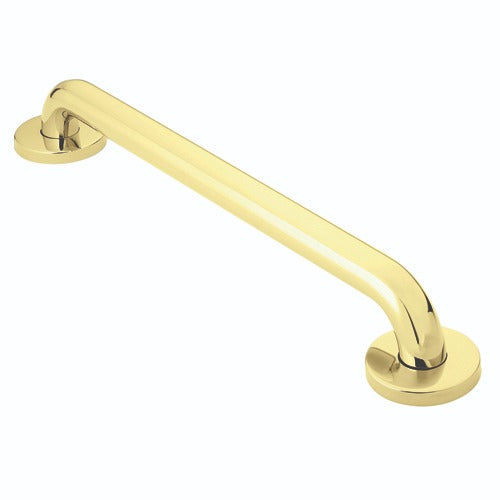 Moen Secure Mount Polished Brass Grab Bar with Concealed Screw