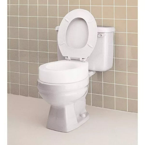 Carex Raised Toilet Seat Elevator, Standard