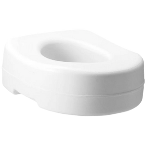 Carex Economy Raised Toilet Seat, White