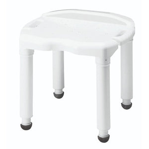 Carex Bath Bench Composite Without Back Knock Down, Retail