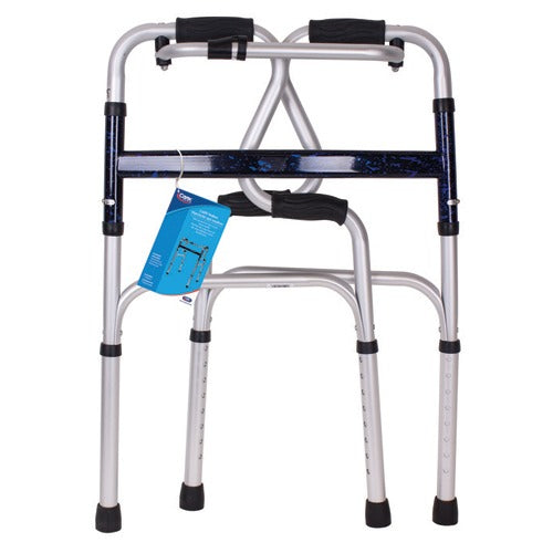 Carex Uplift Adjustable Height Folding Walker